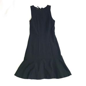 Guess designer plain black dress